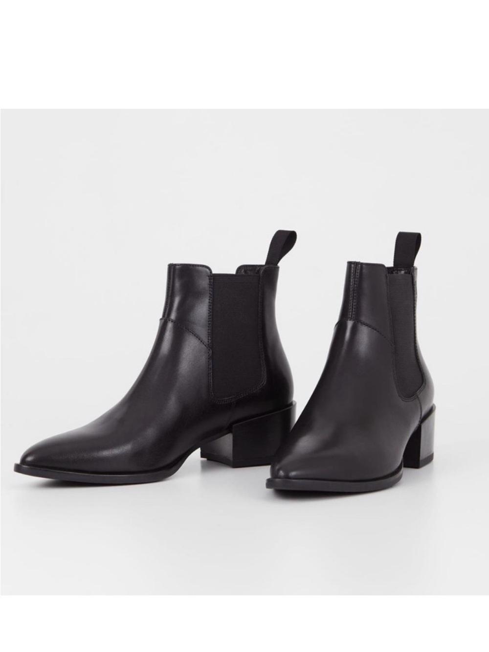 Vagabond Shoemakers Marja Chelsea Boot Sz 39 Black Leather